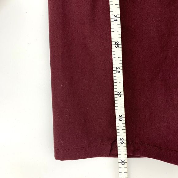 Doc Side Scrubs Burgundy Top and Pants Set NWT Size M - Picture 6 of 8